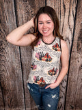 Dune Desert Tank Top - Apparel - Lucky & Blessed - Bronco Western Supply Co.