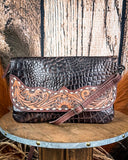 Duskline Embossed Crossbody Purse - Purses & Wallets - Ohlay Bags - Bronco Western Supply Co.