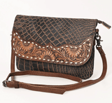 Duskline Embossed Crossbody Purse - Purses & Wallets - Ohlay Bags - Bronco Western Supply Co.