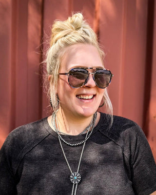 Earhart Tangle - Free Polarized Oversized Sunglasses – Accessories from Bronco Western Supply Co.