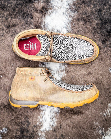 Eden Chukka Driving Moc - Bomber and Nude - Women's Shoes - Twisted X - Bronco Western Supply Co.