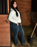 Edgy Flannel Bootcut Jeans - Apparel - Cowgirl Tuff Company - Bronco Western Supply Co.
