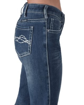 Edgy Flannel Bootcut Jeans – Apparel from Bronco Western Supply Co.