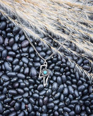 Electric Bloom Charm Necklace – Jewelry from Bronco Western Supply Co.