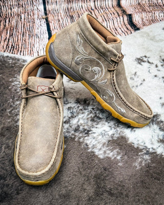 Elora Twisted X Chukka Driving Moc - Bomber – Women's Shoes from Bronco Western Supply Co.