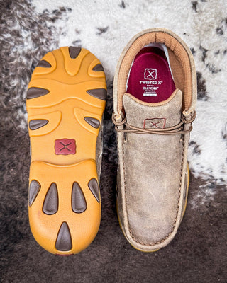 Elora Twisted X Chukka Driving Moc - Bomber – Women's Shoes from Bronco Western Supply Co.