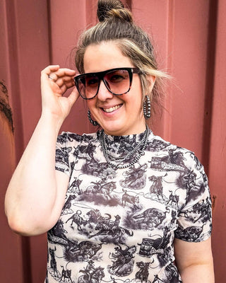 Ember Tangle - Free Oversized Sunglasses – Accessories from Bronco Western Supply Co.