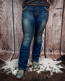 Emberglow Embellished Bootcut Jeans - Apparel - Denim Zone USA - Bronco Western Supply Co.