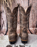 Esme Twisted X Women's 12" Western Boot - Distressed Brown - Women's Boots - Twisted X - Bronco Western Supply Co.