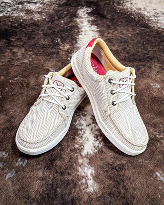 Fable Twisted X Kicks - Sand & White – Women's Shoes from Bronco Western Supply Co.