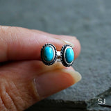 Fala Turquoise Stud Earrings - Jewelry - Bronco Western Supply Co. - Bronco Western Supply Co.