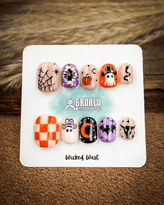 Fall Western Press-On Nails – Press-on Nails from Bronco Western Supply Co.