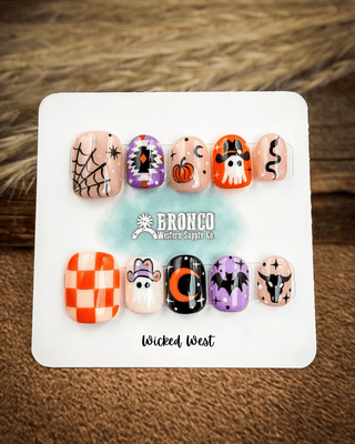 Fall Western Press-On Nails – Press-on Nails from Bronco Western Supply Co.