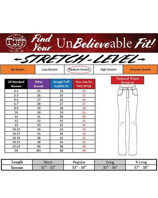 Famous Flannel Bootcut Jeans by Cowgirl Tuff – Apparel from Bronco Western Supply Co.