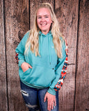 Fast Draw Aztec Hoodie - Apparel - Lucky & Blessed - Bronco Western Supply Co.