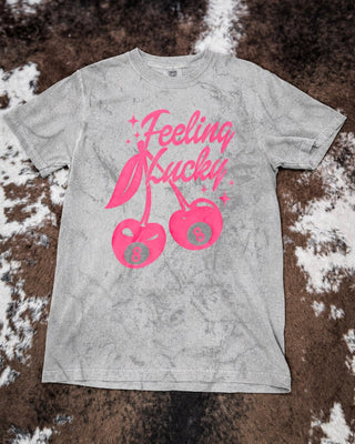 Feeling Lucky Western Graphic Tee – Apparel from Bronco Western Supply Co.