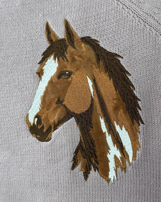 Field & Stable Horse Quarter Zip Pullover in Mauve – Apparel from Bronco Western Supply Co.