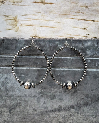 Flintline Hoop Earrings – Jewelry from Bronco Western Supply Co.