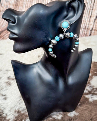 Flossie Post Squash Blossom Fashion Earrings – Jewelry from Bronco Western Supply Co.