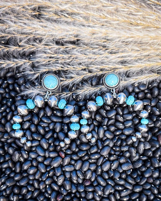 Flossie Post Squash Blossom Fashion Earrings – Jewelry from Bronco Western Supply Co.