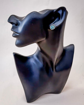 Flourish Flower Stud Fashion Earrings – Jewelry from Bronco Western Supply Co.