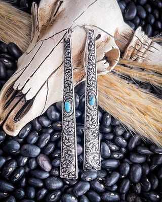 Frills Dangle Fashion Earrings – Jewelry from Bronco Western Supply Co.