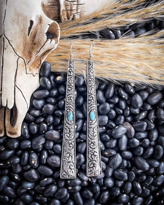 Frills Dangle Fashion Earrings – Jewelry from Bronco Western Supply Co.