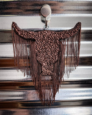 Fringe & Frosting Bull Skull Car Freshie in Pumpkin Cupcake Scent – Accessories from Bronco Western Supply Co.