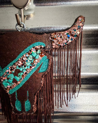 Fringe & Frosting Bull Skull Car Freshie in Pumpkin Cupcake Scent – Accessories from Bronco Western Supply Co.