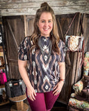 Gatton Navajo Style Pearl Layer Fashion Necklace - Jewelry - Blue Tortoise - Bronco Western Supply Co.