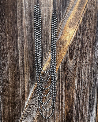 Gatton Navajo Style Pearl Layer Fashion Necklace – Jewelry from Bronco Western Supply Co.