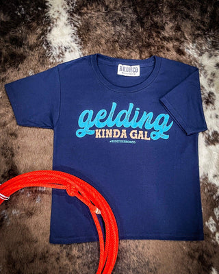Gelding Kinda Gal Youth Tee – Bronco Youth from Bronco Western Supply Co.