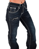 Gem Trouser Jeans - Apparel - Cowgirl Tuff Company - Bronco Western Supply Co.