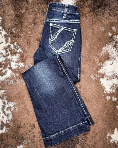 Gem Trouser Jeans - Apparel - Cowgirl Tuff Company - Bronco Western Supply Co.