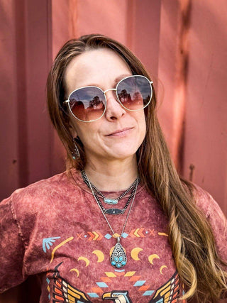 Georgie Oversized Sunglasses – Accessories from Bronco Western Supply Co.