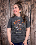 Giddy Up or Get Out Graphic Tee - Pepper - Shirts & Tops - The Lattimore Claim - Bronco Western Supply Co.