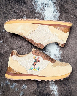 Giddyup Rider Tennis Shoes in Tan by Roper – Women's Shoes from Bronco Western Supply Co.