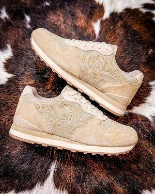 Giddyup Spice Western Stitch Joggers in Creme by Roper – Women's Shoes from Bronco Western Supply Co.