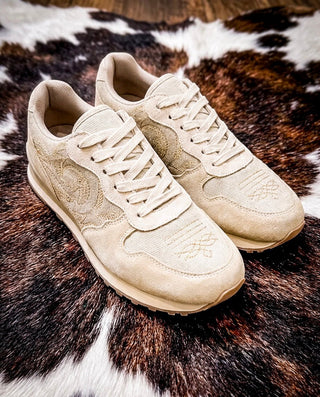 Giddyup Spice Western Stitch Joggers in Creme by Roper – Women's Shoes from Bronco Western Supply Co.