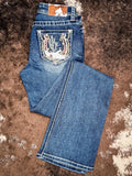 Grace in LA Easy Fit Women's Lucky West Boot Cut Jeans - Apparel - Grace In LA - Bronco Western Supply Co.