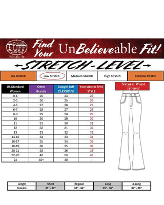 Gray Leopard Trouser Jeans by Cowgirl Tuff – Apparel from Bronco Western Supply Co.