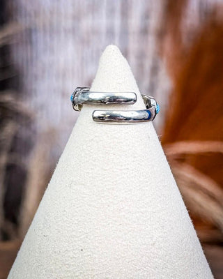 Hachi Adjustable Genuine Turquoise Ring – Jewelry from Bronco Western Supply Co.