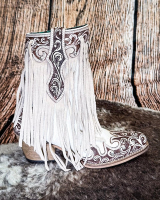 Myra Bag - Hannah Canyon - Fringed - Boots - Footwear - Bronco Western Supply Co.