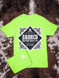 Havasu Tee - Neon Green - Apparel - Bronco Western Supply Co. - Bronco Western Supply Co.