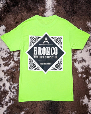 Havasu Tee - Neon Green – Apparel from Bronco Western Supply Co.
