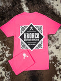 Havasu Tee - Neon Pink - Apparel - Bronco Western Supply Co. - Bronco Western Supply Co.