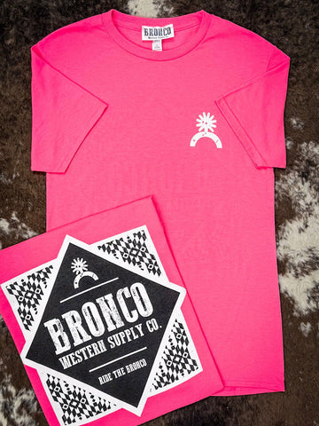 Havasu Tee - Neon Pink - Apparel - Bronco Western Supply Co. - Bronco Western Supply Co.