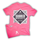 Havasu Tee - Neon Pink - Apparel - Bronco Western Supply Co. - Bronco Western Supply Co.