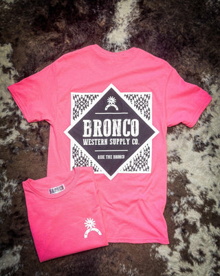 Havasu Tee - Neon Pink – Apparel from Bronco Western Supply Co.