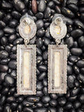 Haven Earrings - White - Jewelry - Bronco Western Supply Jewelry - Bronco Western Supply Co.